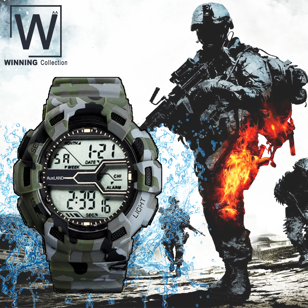 Winning AuxLand 271 Jam Tangan Pria Sport Digital LED Dual-Time Water Resistant 50M Original - Murah Winning AuxLand 271 Jam Tangan Pria Sport Digital LED Dual-Time Water Resistant 50M Original - Murah