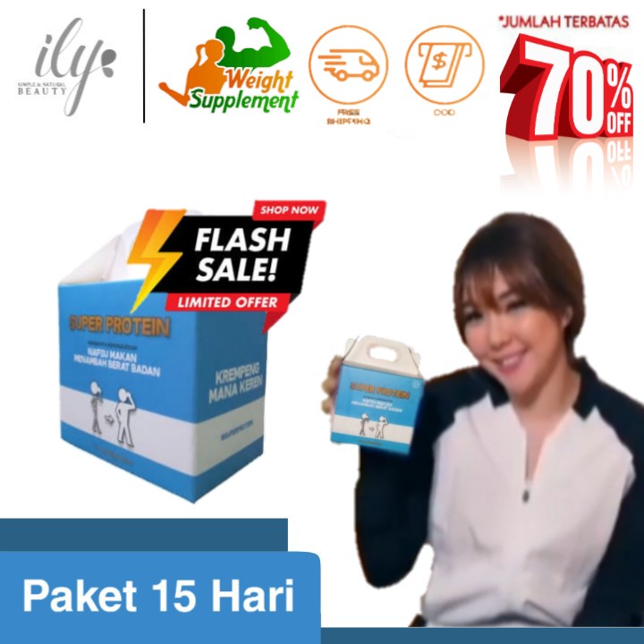 Super Protein 15 Hari Obat Susu Penggemuk Badan Penambah Nafsu Makan Pria Wanita Herbal Original Alami Murah Terbaik di Dunia Cepat dan Ampuh Permanen Aman Borobudur Appeton Super Smart Weight Gain Adult Zinc Tiens Halal BPOM COD Bayar di tempat Super Protein 15 Hari Obat Susu Penggemuk Badan Penambah Nafsu Makan Pria Wanita Herbal Original Alami Murah Terbaik di Dunia Cepat dan Ampuh Permanen Aman Borobudur Appeton Super Smart Weight Gain Adult Zinc Tiens Halal BPOM COD Bayar di tempat