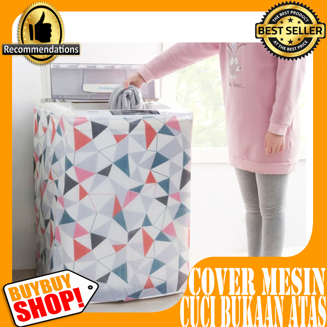 Penutup mesin cuci / cover mesin cuci 1 tabung bukaan atas murah Penutup mesin cuci / cover mesin cuci 1 tabung bukaan atas murah
