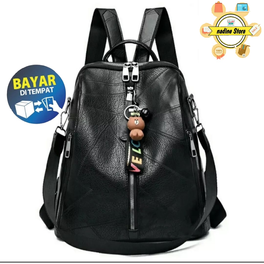 {{NADIN STORE}} TAS RANSEL SEMI KULIT KOREAN STYLE FITTALUKA / TAS GENDONG WANITA 2019 / TAS RANSEL WANITA IMPORT/ TAS RANSEL WANITA IMPORT BATAM / TAS ZARA RANSEL / BACKPACK WANITA / TAS RANSEL WANITA / BACKPACK MICRO FASHION WANITA / STYLISH KOREA STYLE {{NADIN STORE}} TAS RANSEL SEMI KULIT KOREAN STYLE FITTALUKA / TAS GENDONG WANITA 2019 / TAS RANSEL WANITA IMPORT/ TAS RANSEL WANITA IMPORT BATAM / TAS ZARA RANSEL / BACKPACK WANITA / TAS RANSEL WANITA / BACKPACK MICRO FASHION WANITA / STYLISH KOREA STYLE