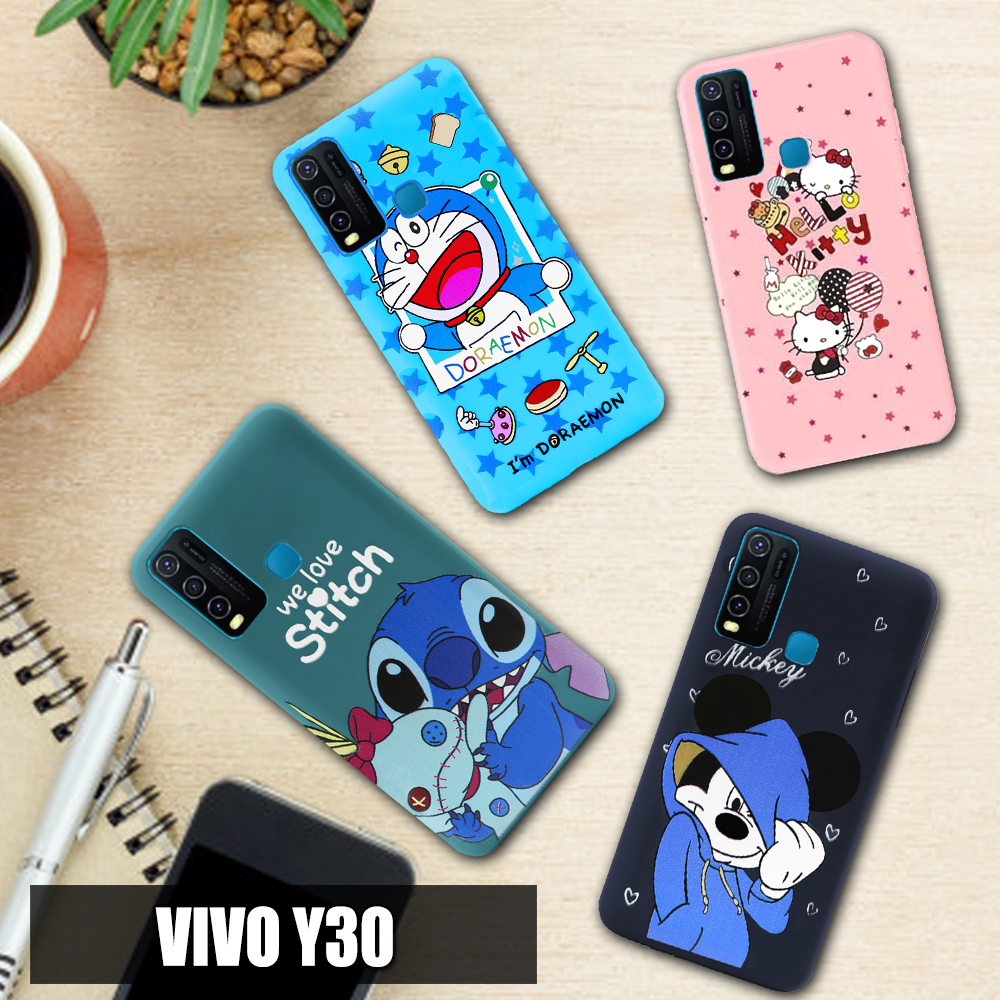 3D Case VIVO Y30 / VIVO Y50 / Y20 Softcase Karakter Hello Kitty Doraemon Stitch Mickey Mouse Character Disney Cartoon 3D Case VIVO Y30 / VIVO Y50 / Y20 Softcase Karakter Hello Kitty Doraemon Stitch Mickey Mouse Character Disney Cartoon