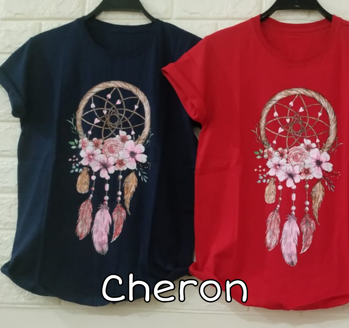 CHERON 18417 - Kaos Oblong Wanita Baju Distro Cewek Atasan Permepuan Kekinian Murah Lengan Pendek Tumblr Tee Prempuan Casual T-shirt Cotton Combed Tshirt Pakaian Remaja Dewasa Abg Untuk Santai Jalan-jalan Warna Merah Dusty Kuning Navy CHERON 18417 - Kaos Oblong Wanita Baju Distro Cewek Atasan Permepuan Kekinian Murah Lengan Pendek Tumblr Tee Prempuan Casual T-shirt Cotton Combed Tshirt Pakaian Remaja Dewasa Abg Untuk Santai Jalan-jalan Warna Merah Dusty Kuning Navy