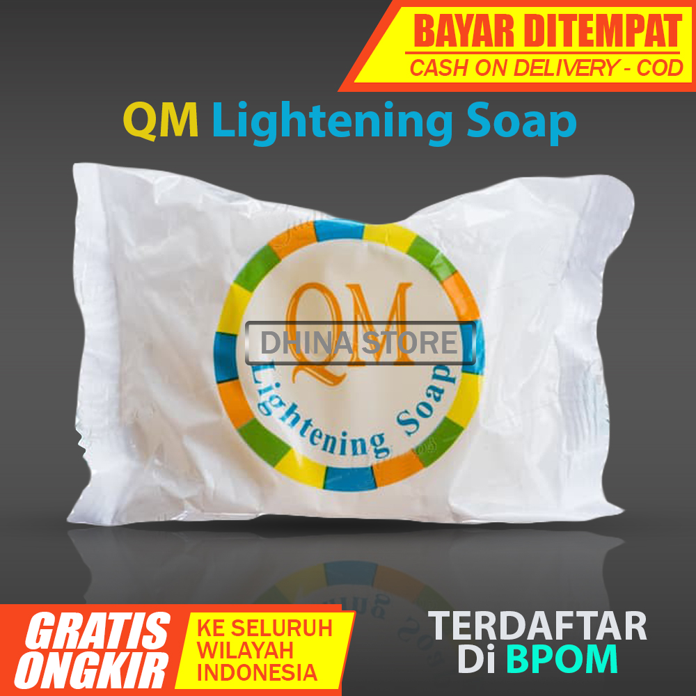 SABUN MUKA QM LIGHTENING SOAP BPOM - SABUN QM GLOWING ORIGINAL - SABUN PEMUTIH WAJAH BPOM SABUN MUKA QM LIGHTENING SOAP BPOM - SABUN QM GLOWING ORIGINAL - SABUN PEMUTIH WAJAH BPOM