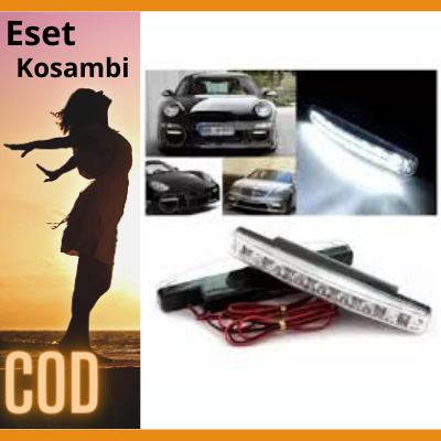 Lampu Kabut Fog Lamp DRL Light Lampu Mobil Motor Daytime LED 12V Lampu Kabut Fog Lamp DRL Light Lampu Mobil Motor Daytime LED 12V