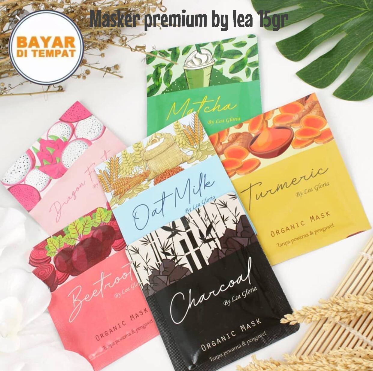 MASKER BUBUK ORGANIK BY LEA GLORIA ORGANIC FACE MASK 15gr ORI ORIGINAL KEMASAN BARU MASKER BUBUK ORGANIK BY LEA GLORIA ORGANIC FACE MASK 15gr ORI ORIGINAL KEMASAN BARU