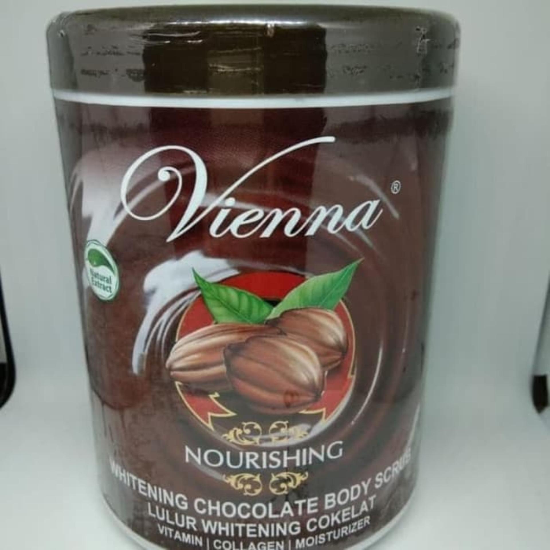 VIENNA WHITENING CHOCOLATE BODY SCRUB POT 1KG BPOM - LULUR COKLAT VIENNA WHITENING CHOCOLATE BODY SCRUB POT 1KG BPOM - LULUR COKLAT