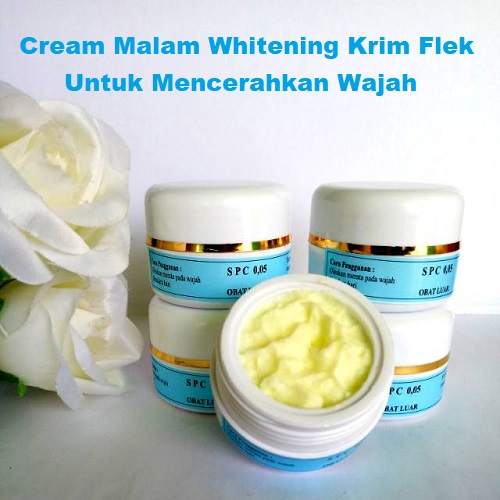 Bibty - SPC 005 / HTD 0.05 Cream Malam Whitening Krim Flek Untuk Mencerahkan Wajah - Terlaris Bibty - SPC 005 / HTD 0.05 Cream Malam Whitening Krim Flek Untuk Mencerahkan Wajah - Terlaris