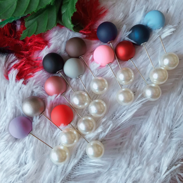 12pc Tuspin Mutiara Warna Dof Aksesoris Hijab (TP13) 12pc Tuspin Mutiara Warna Dof Aksesoris Hijab (TP13)
