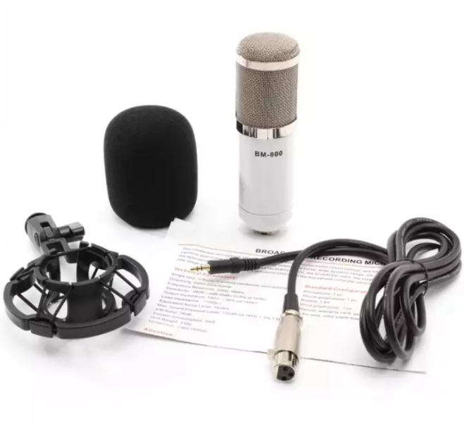 Microphone BM800 - Mikrofon Condenser Profesional BM 800 - Free XLR Kondenser / Shock Proof Mount - Mic BM 800 Microphone BM800 - Mikrofon Condenser Profesional BM 800 - Free XLR Kondenser / Shock Proof Mount - Mic BM 800