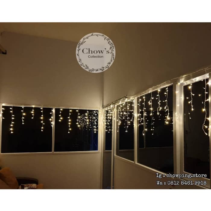 Tumblr Lamp Tirai / Lampu Tumblr Tirai / Lampu Hias LED 3 METER Tumblr Lamp Tirai / Lampu Tumblr Tirai / Lampu Hias LED 3 METER