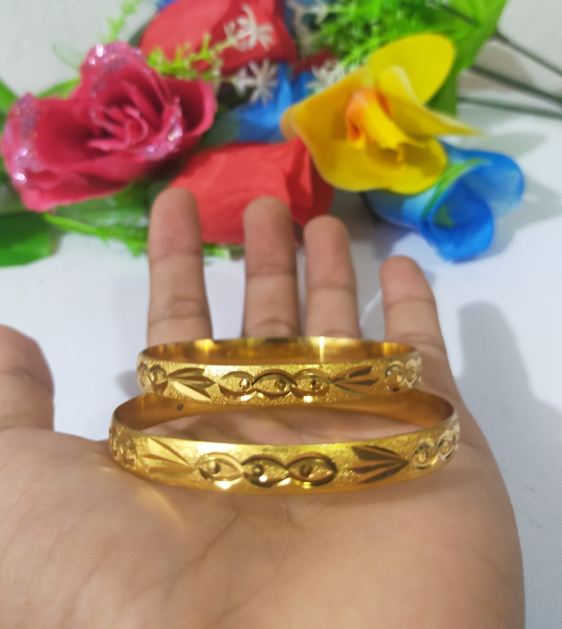 Gelang bangkok ukir Dewasa Keroncong india Gelang bangkok ukir Dewasa Keroncong india