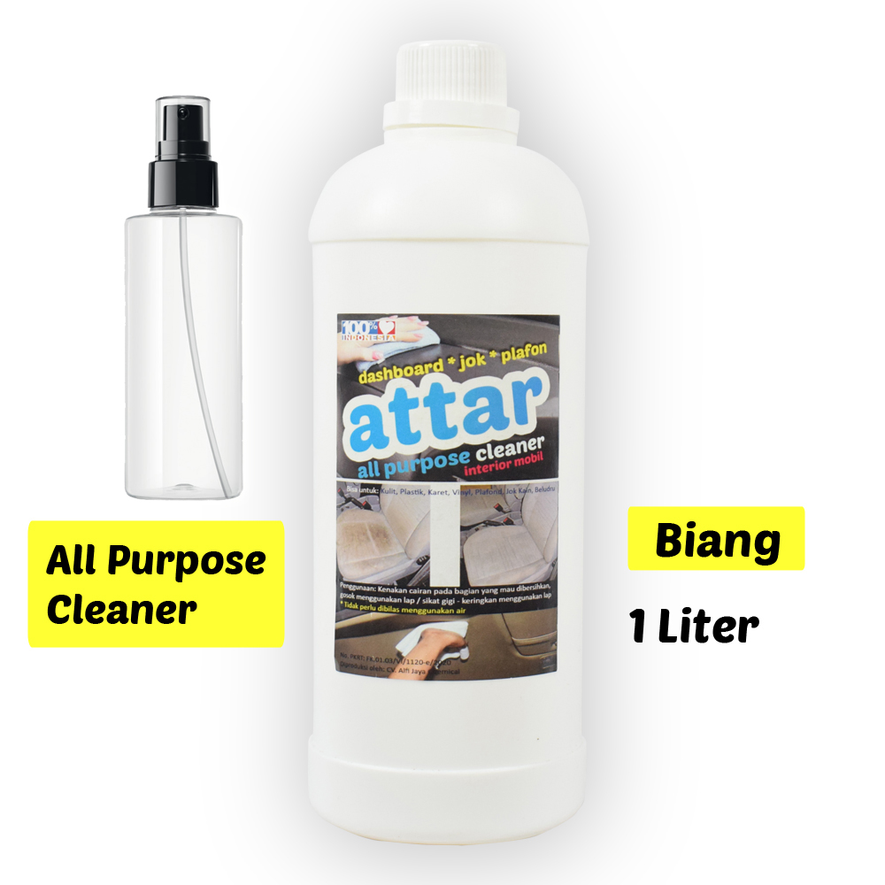 All Purpose Car Interior Cleaner - Pembersih Interior Mobil - 1 Liter All Purpose Car Interior Cleaner - Pembersih Interior Mobil - 1 Liter