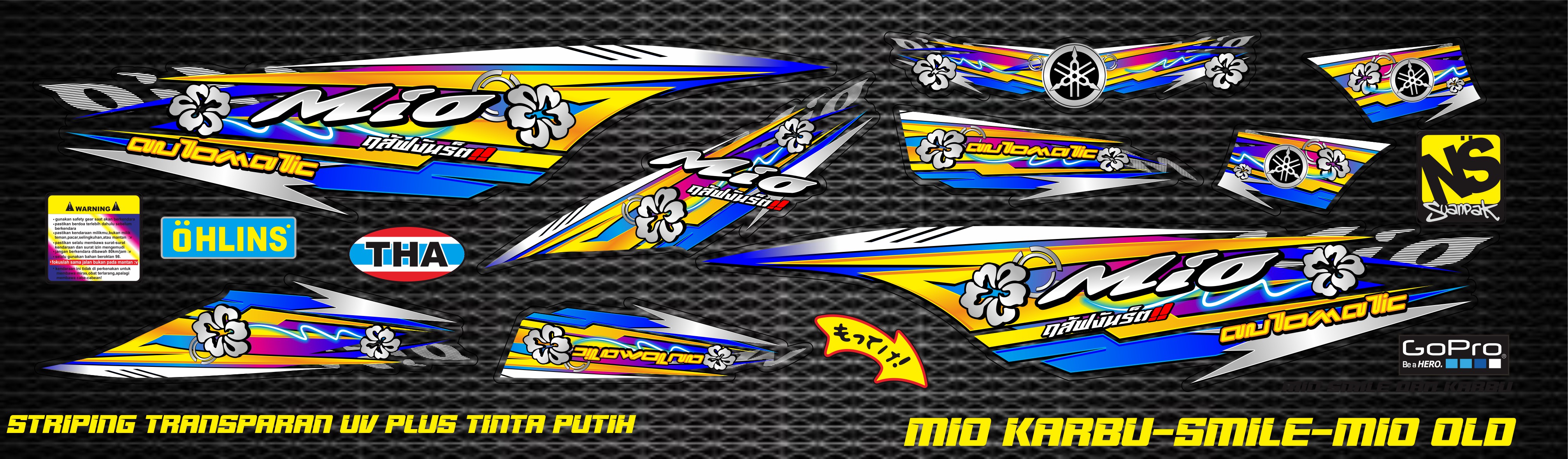 STRIPING MIO KARBU TRANSPARAN MIO SMILE STICKER LIST VARIASI YAMAHA MIO 2006 - 2013 KARBU DISEN5 STRIPING MIO KARBU TRANSPARAN MIO SMILE STICKER LIST VARIASI YAMAHA MIO 2006 - 2013 KARBU DISEN5