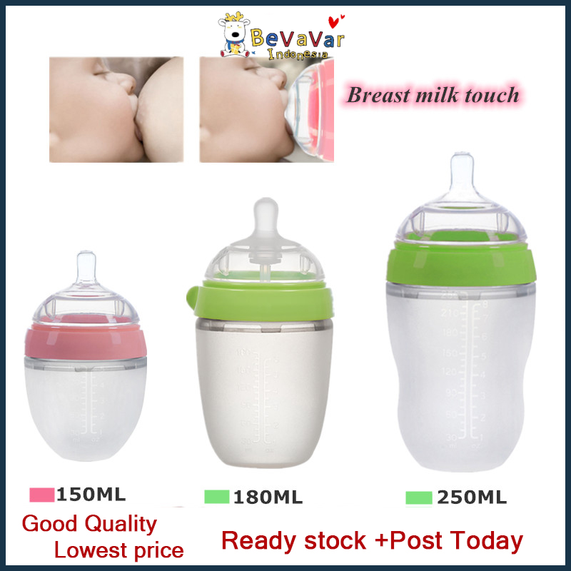 BEVAVAR PIKO Bello Bayi Botol susu silikon / Leher lebar baby bottle BEVAVAR PIKO Bello Bayi Botol susu silikon / Leher lebar baby bottle