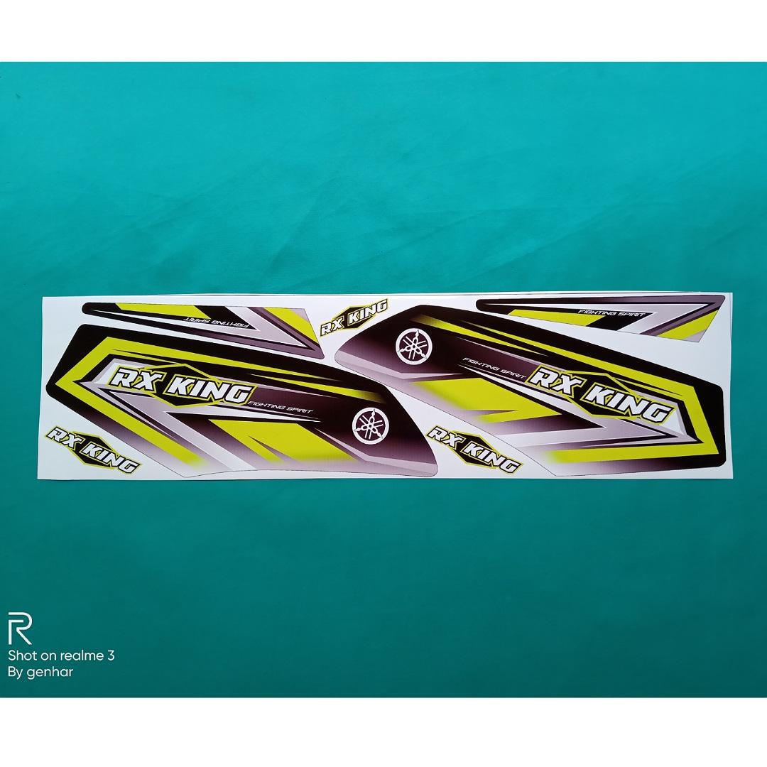Stiker Striping Motor Rx king Variasi 2 hijau Stiker Striping Motor Rx king Variasi 2 hijau