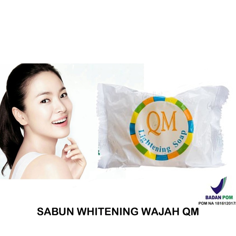 SABUN QM PEMUTIH WAJAH SABUN GLOWING BPOM/SABUN QM/SABUN QM ORIGINAL/OTHERS (BISA COD) SABUN QM PEMUTIH WAJAH SABUN GLOWING BPOM/SABUN QM/SABUN QM ORIGINAL/OTHERS (BISA COD)