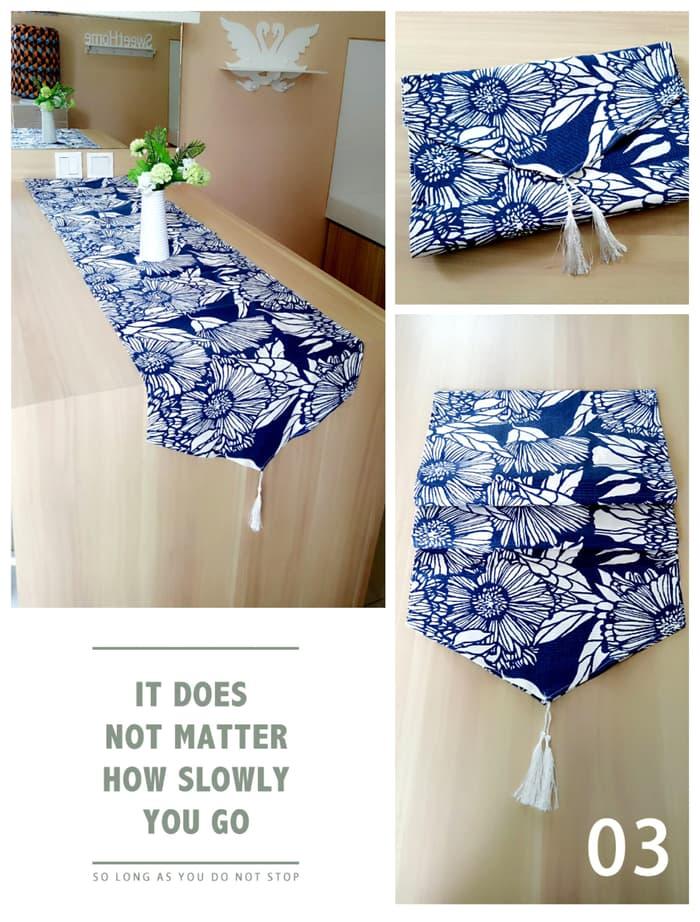 Taplak Meja Minimalis Modern Atau Taplak Meja Ruang Tamu Bahan Kanvas Motif Blue Flower 35X150 cm | Taplak Meja Makan Kain | Taplak Meja Kain | Taplak Meja Modern | Taplak Meja Ruang Tamu | Taplak Meja Tamu Minimalis | Table Runner Minimalis Murah Taplak Meja Minimalis Modern Atau Taplak Meja Ruang Tamu Bahan Kanvas Motif Blue Flower 35X150 cm | Taplak Meja Makan Kain | Taplak Meja Kain | Taplak Meja Modern | Taplak Meja Ruang Tamu | Taplak Meja Tamu Minimalis | Table Runner Minimalis Murah
