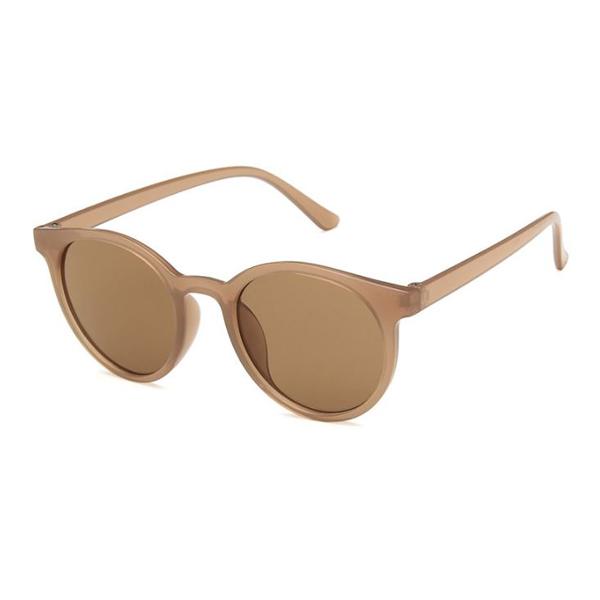 kacamata fashion wanita retro round mocha sunglasses jgl106 kacamata fashion wanita retro round mocha sunglasses jgl106