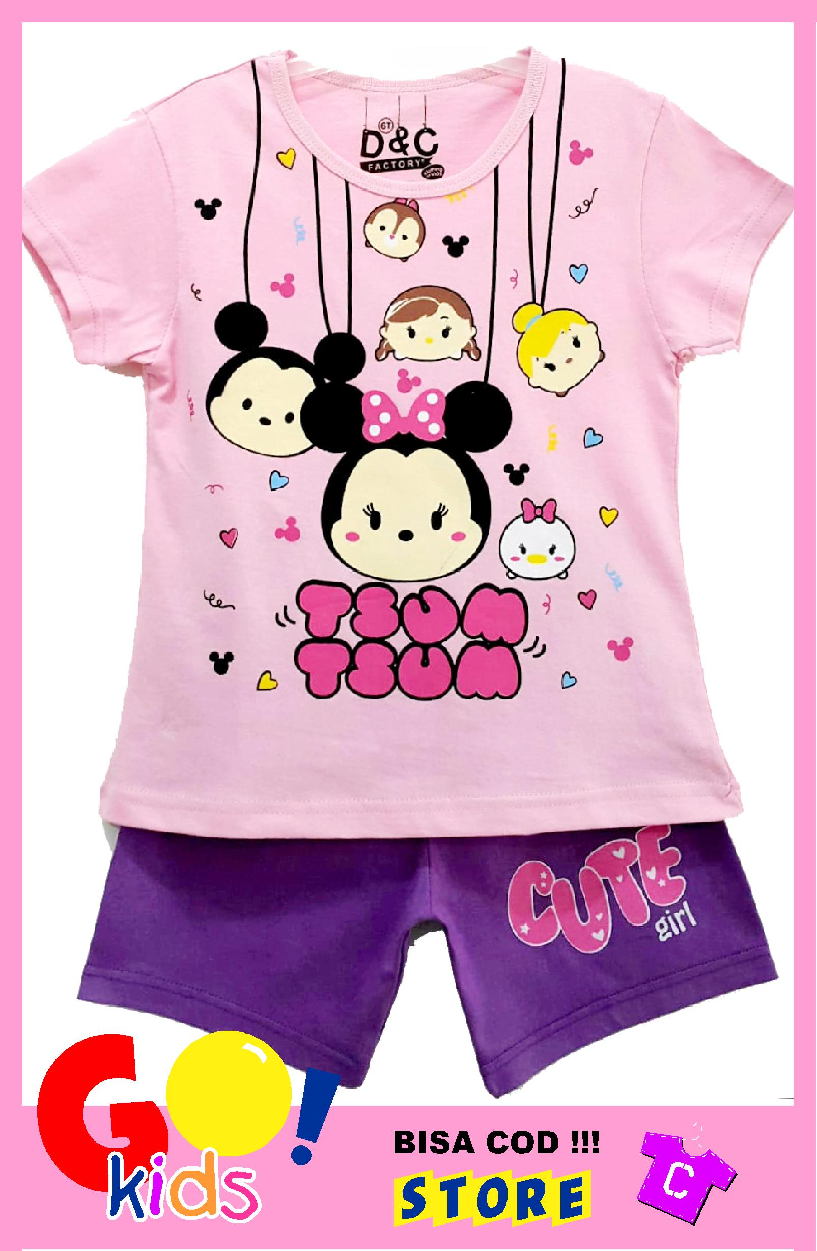 SETELAN Anak Tsum-Tsum pink Size 1-10 Tahun / 1-6 thn 35rb / 7-10 thn 42rb SETELAN Anak Tsum-Tsum pink Size 1-10 Tahun / 1-6 thn 35rb / 7-10 thn 42rb