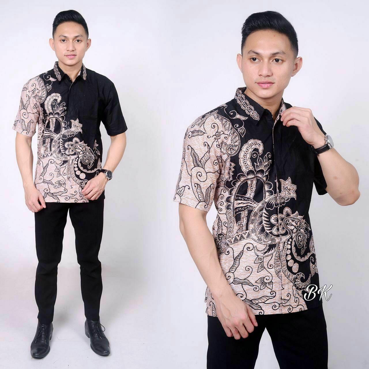KEMEJA BATIK PRIA LENGAN PENDEK - HEM BATIK PRIA NEW KEMEJA BATIK PRIA LENGAN PENDEK - HEM BATIK PRIA NEW