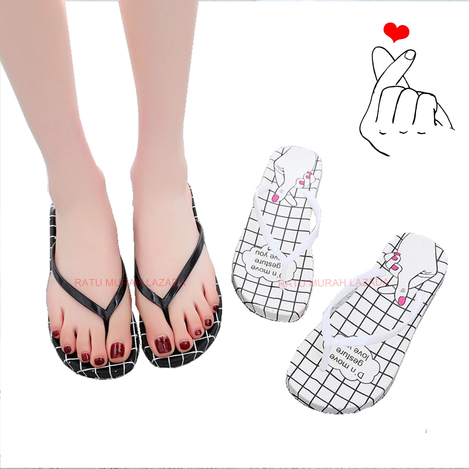 Sandal Sarangheo Finger Heart Korean Sandal Sarangheo Finger Heart Korean