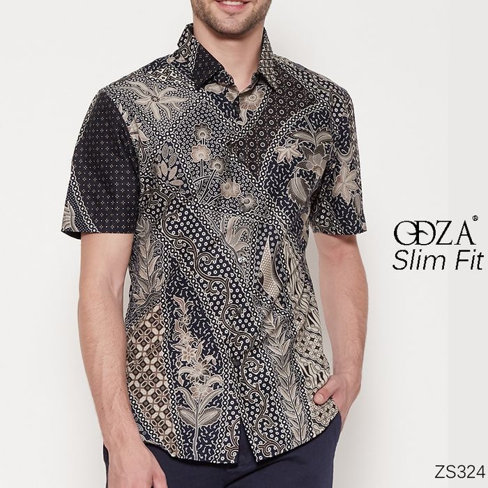 Kemeja Batik Slimfit Lengan Pendek Terbaru Kemeja Batik Slimfit Lengan Pendek Terbaru