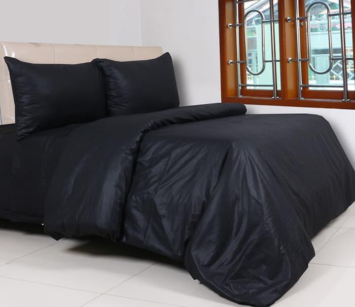 Vhepra Seprai Katun Hitam Polos - Toko Warna Warni Vhepra Seprai Katun Hitam Polos - Toko Warna Warni