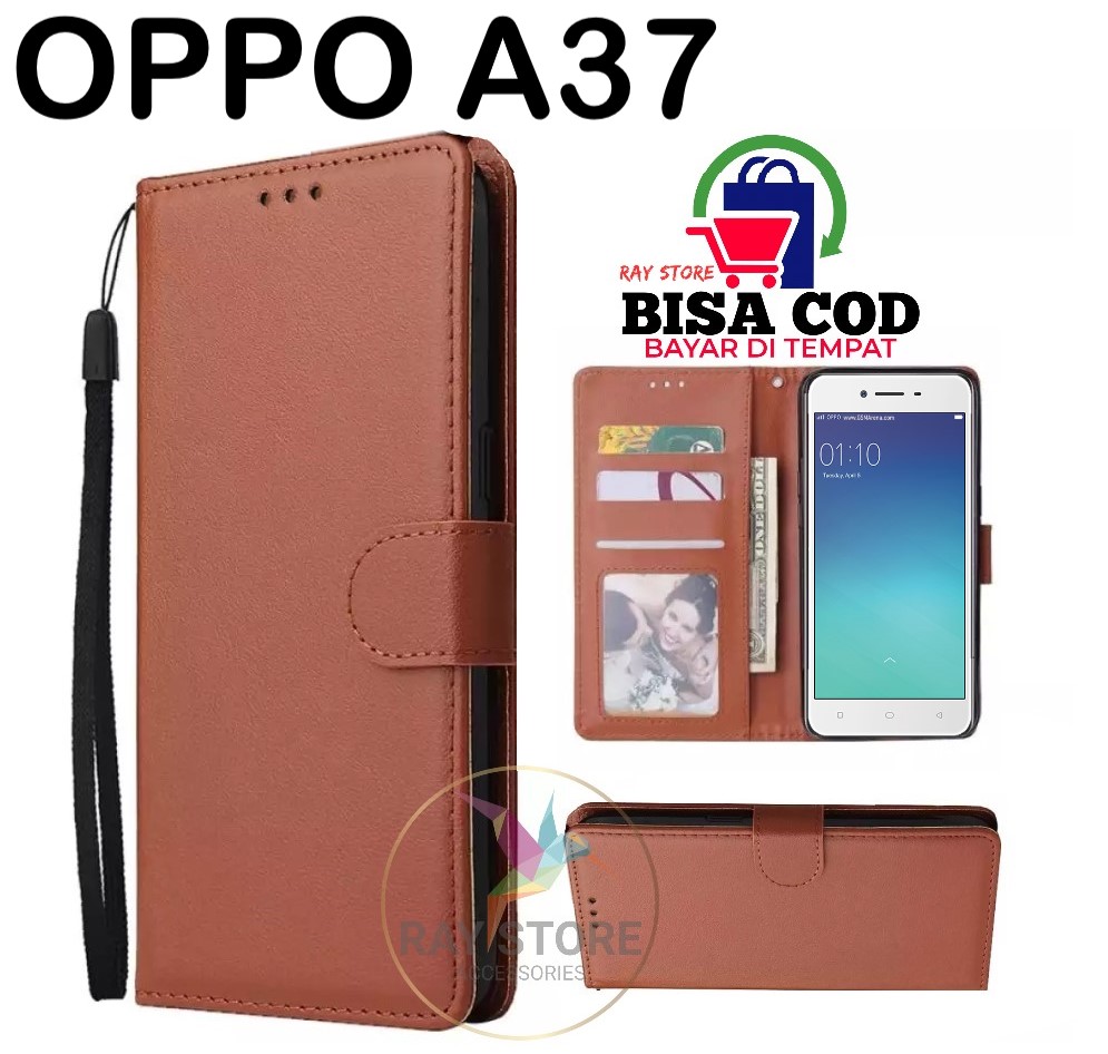 OPPO A37 LEATHER CASE PREMIUM-FLIP WALLET CASE KULIT UNTUK OPPO A37 - CASING DOMPET-FLIP COVER LEATHER-SARUNG BUKU HP OPPO A37 LEATHER CASE PREMIUM-FLIP WALLET CASE KULIT UNTUK OPPO A37 - CASING DOMPET-FLIP COVER LEATHER-SARUNG BUKU HP