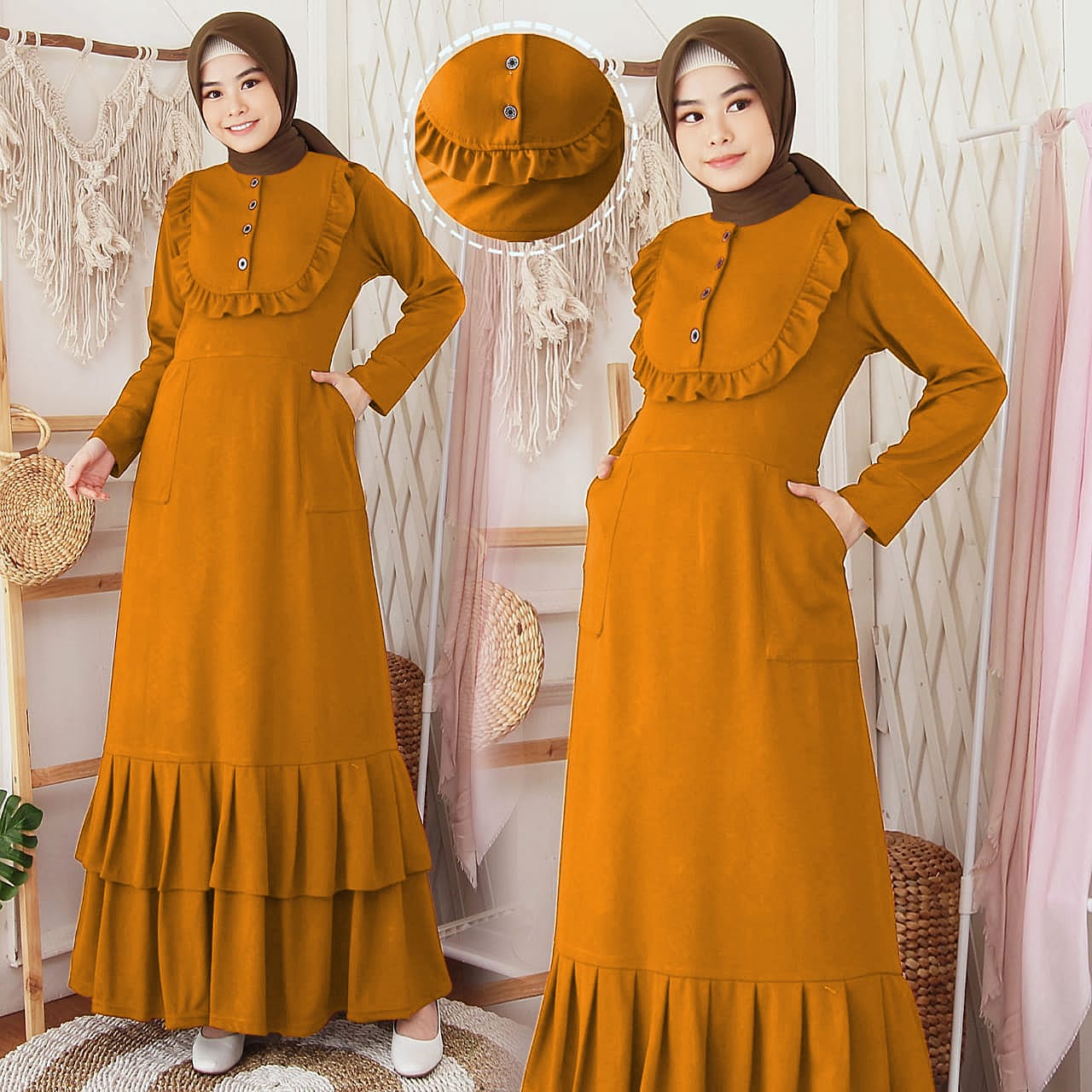 Baju Gamis Wanita Terbaru 2020 / Maxi wanita muslimah / Maxi Clarissa Baju Gamis Wanita Terbaru 2020 / Maxi wanita muslimah / Maxi Clarissa