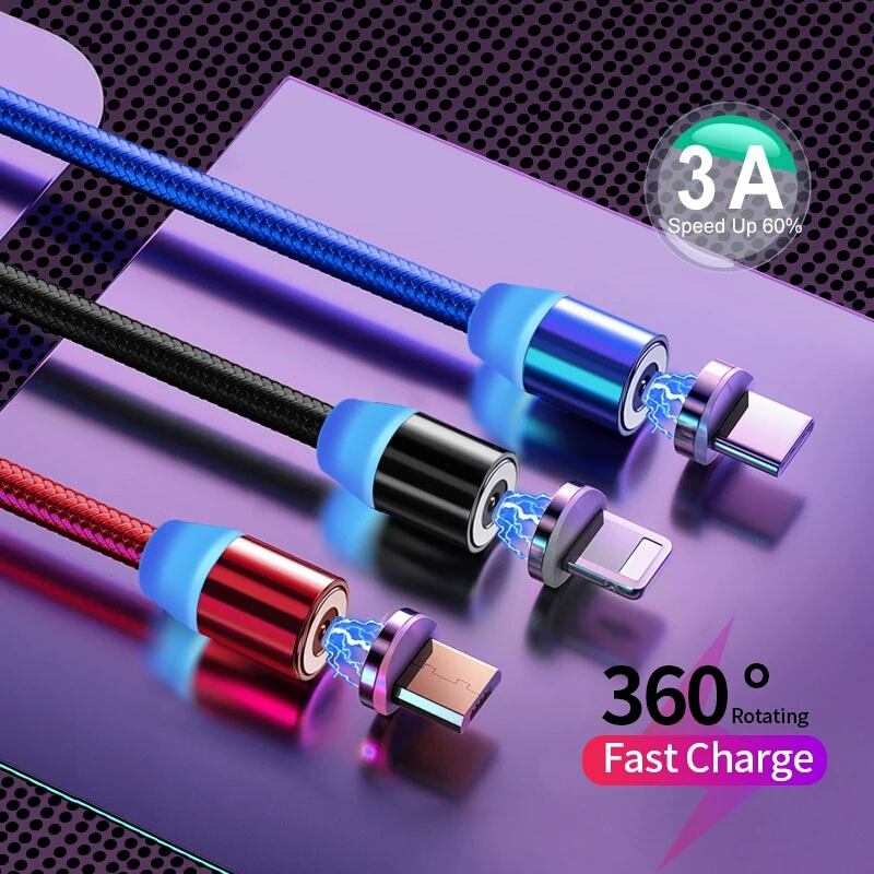 Kabel Data Magnetic Fast Charging 3 in 1 Pengisian Daya Cepat 3A XIAOMI SAMSUNG OPPO VIVO Kabel Data Magnetic Fast Charging 3 in 1 Pengisian Daya Cepat 3A XIAOMI SAMSUNG OPPO VIVO