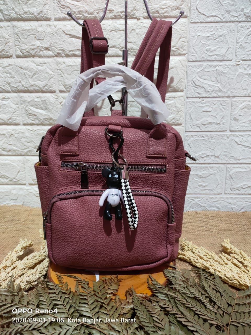 Tas Papirut 3in1 Uk 25 x 25 / Tas Ransel Papirut / Tas Selempang Papirut Tas Papirut 3in1 Uk 25 x 25 / Tas Ransel Papirut / Tas Selempang Papirut