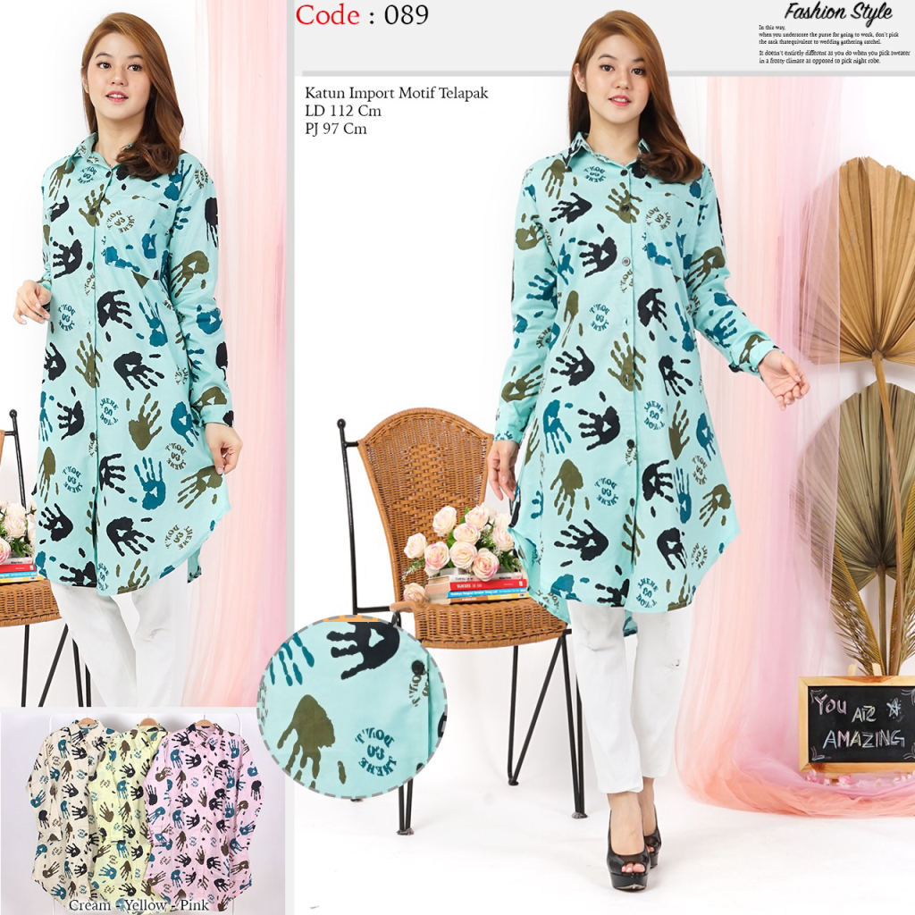 TUNIK KATUN KOMIKROMA 105 TUNIK KATUN KOMIKROMA 105