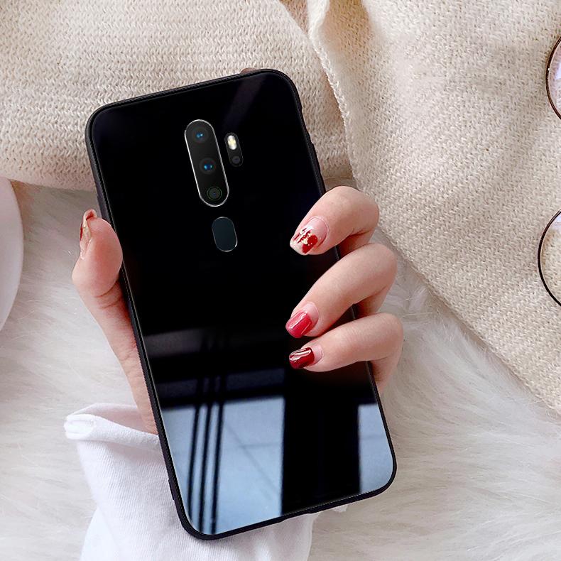 Oppo A9 2020 / A5 2020 Case Tempered Glass Case Oppo A9 2020 / A5 2020 Oppo A9 2020 / A5 2020 Case Tempered Glass Case Oppo A9 2020 / A5 2020