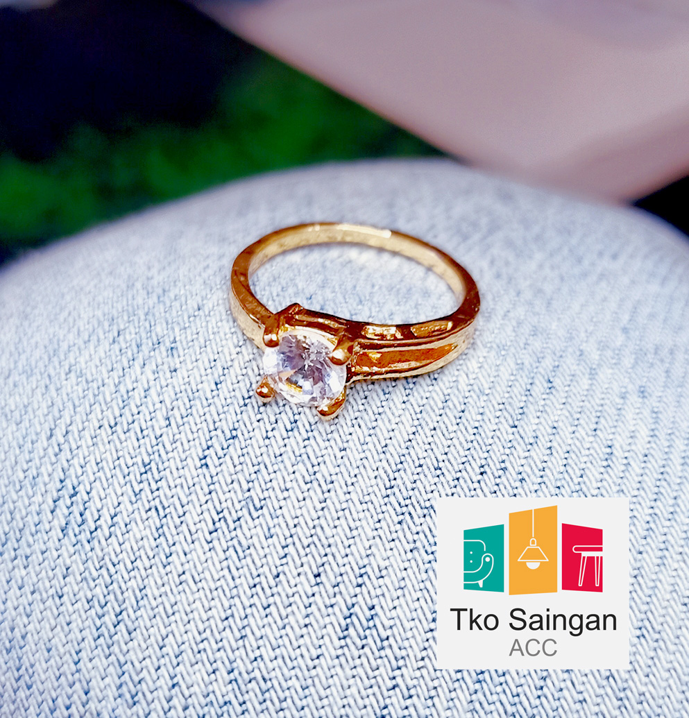 Cincin xuping perhiasan wanita lapis emas Cincin xuping perhiasan wanita lapis emas
