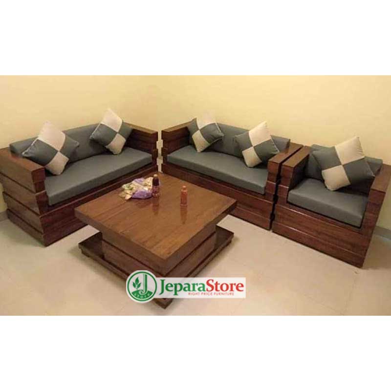 JeparaStore - Kursi Tamu Minimalis Box JeparaStore - Kursi Tamu Minimalis Box