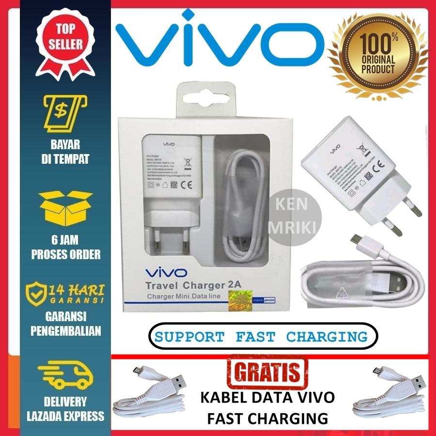 Charger Vivo V15 Support Fast Charging type BK0720 Kabel Micro USB + GRATIS! Kabel Data Vivo Fast Charging - ORIGINAL Charger Vivo V15 Support Fast Charging type BK0720 Kabel Micro USB + GRATIS! Kabel Data Vivo Fast Charging - ORIGINAL