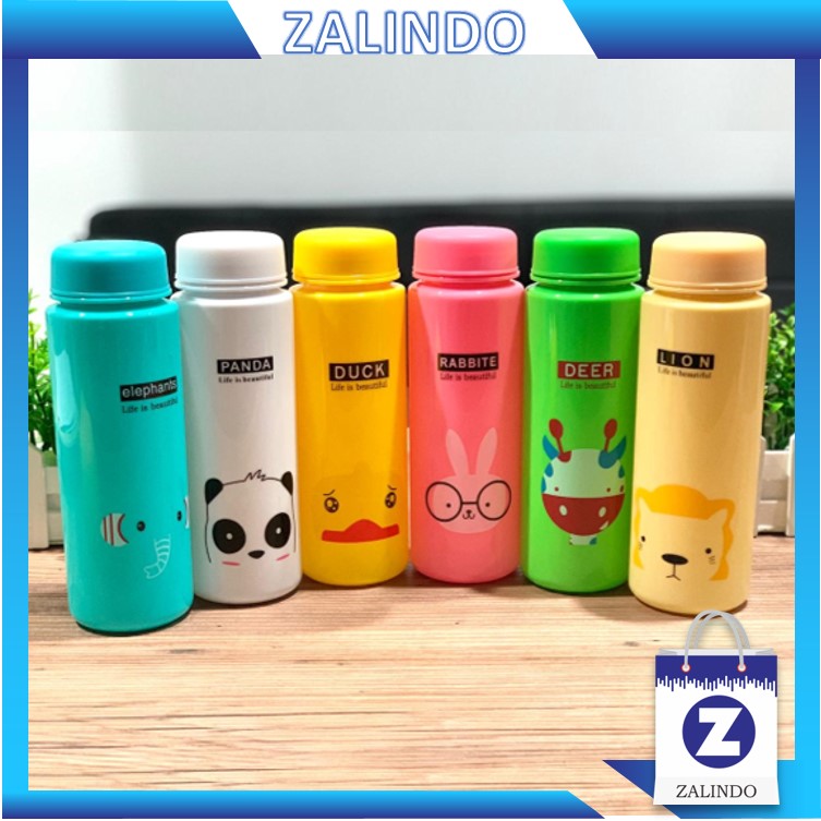 Zalindo (BAHAN PC) Botol Minum Animal / Botol Minum Karakter / Botol 500 ML / Botol Minum Zalindo (BAHAN PC) Botol Minum Animal / Botol Minum Karakter / Botol 500 ML / Botol Minum