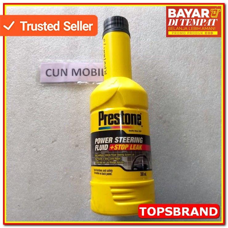Oli Power Steering Preston + Stop Leak 300 Ml Warna Merah Oli Power Steering Preston + Stop Leak 300 Ml Warna Merah