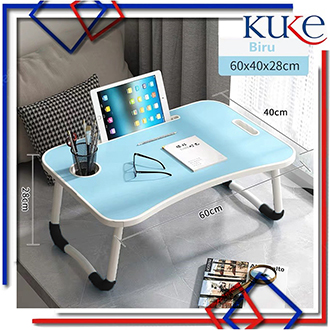 KUKE Meja Lipat Belajar Laptop Serbaguna / Meja laptop / Meja Belajar / Meja Portable KUKE Meja Lipat Belajar Laptop Serbaguna / Meja laptop / Meja Belajar / Meja Portable
