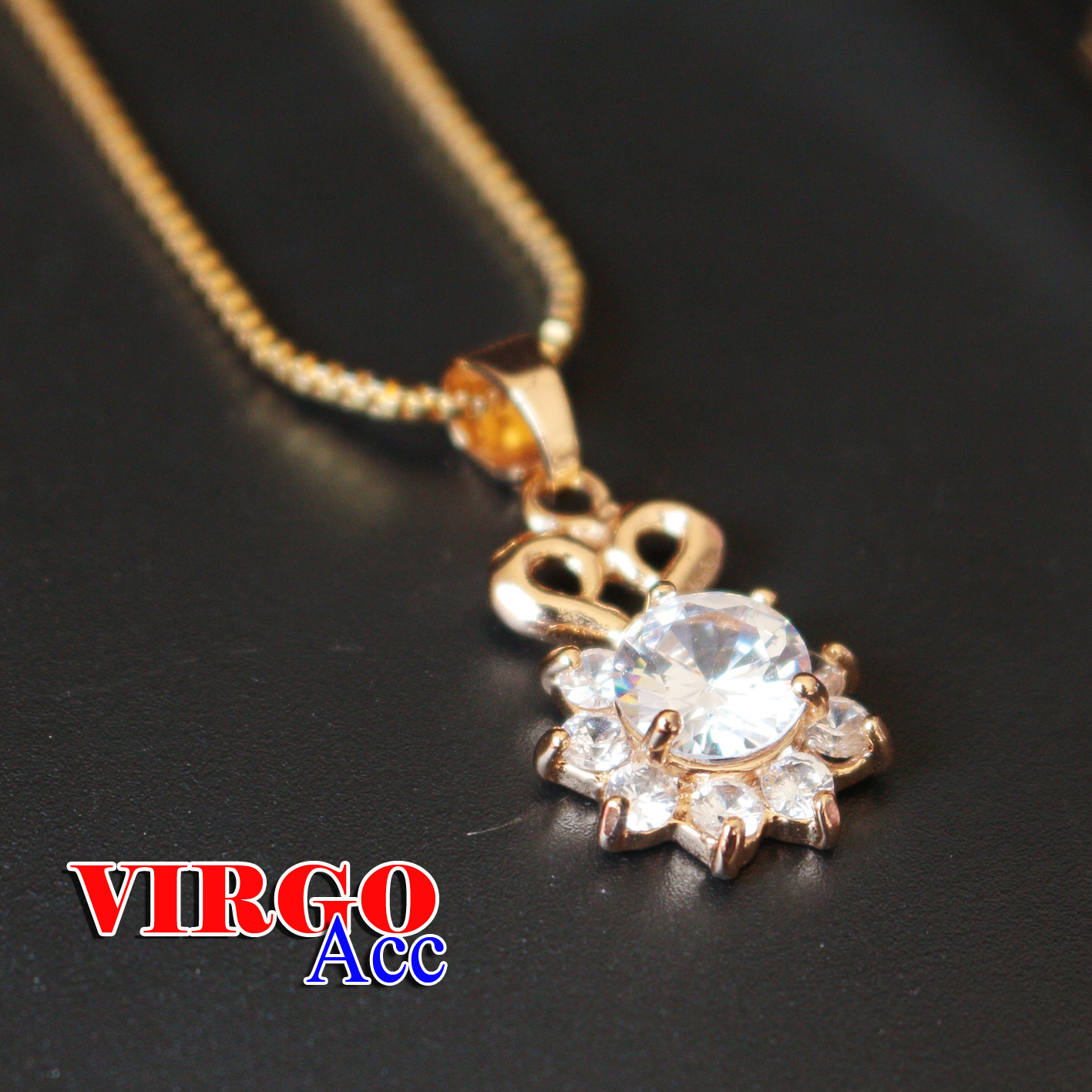 (BAYAR DITEMPAT) Kalung Wanita Liontin Mawar Love Anti Karat Dan Luntur Selamanya (BAYAR DITEMPAT) Kalung Wanita Liontin Mawar Love Anti Karat Dan Luntur Selamanya