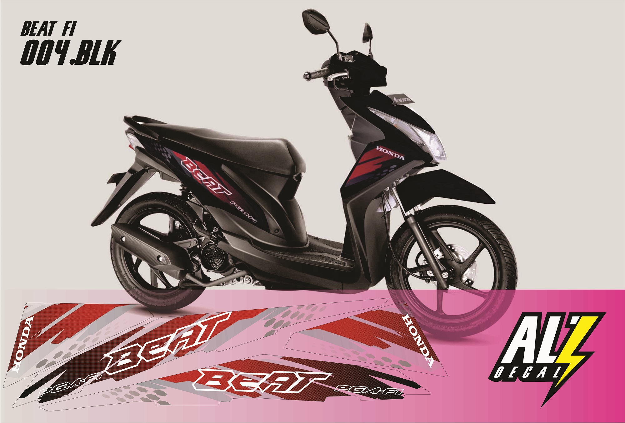 Striping Motor/Sticker Motor Beat FI Striping Motor/Sticker Motor Beat FI