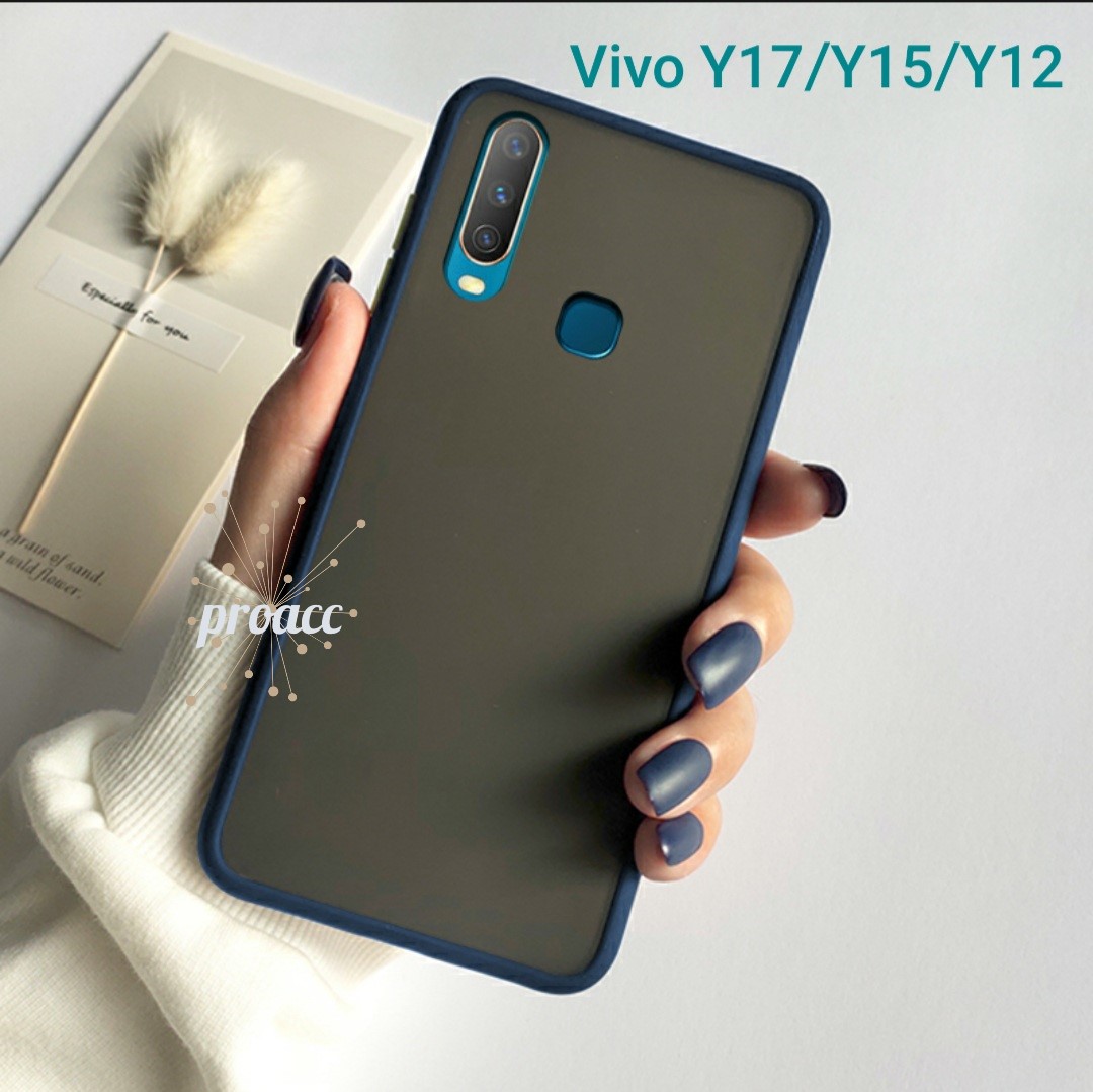 Case Matte VIVO Y17/Y15/Y12 Premium cover High Quality Bumper Aero Back Casing bumper softcase Case Matte VIVO Y17/Y15/Y12 Premium cover High Quality Bumper Aero Back Casing bumper softcase