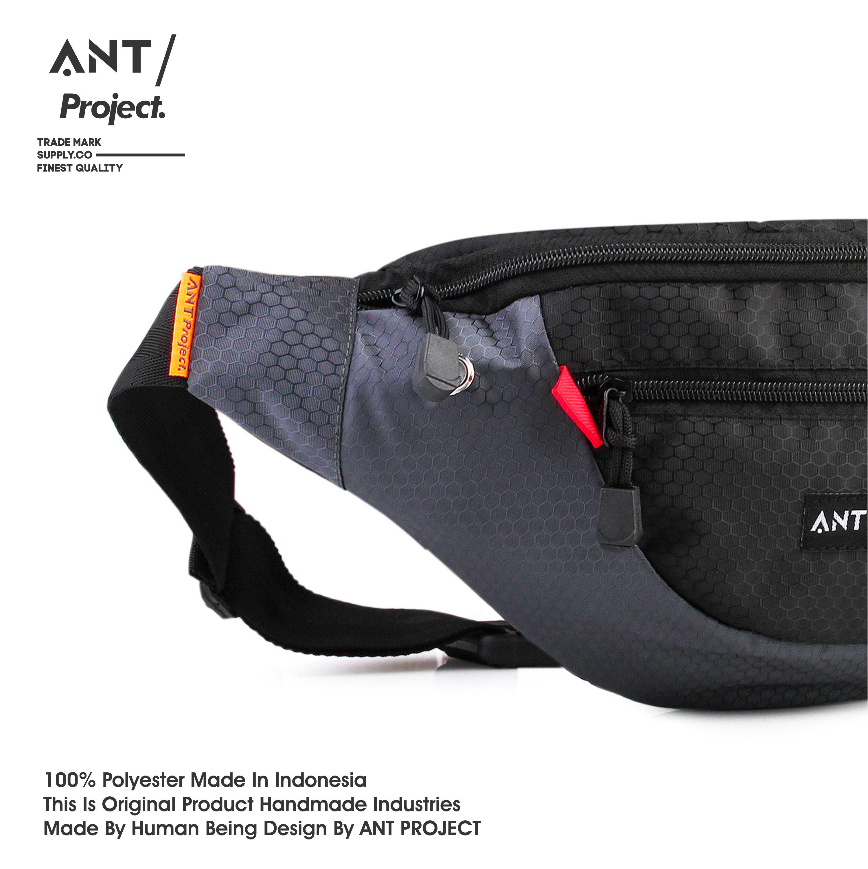 REV - Tas Pria Waist Bag Premium Tas Bahu - Tas Selempang Waistbag Pria Wanita - Sling Bag Tas Pinggang ANT105 REV - Tas Pria Waist Bag Premium Tas Bahu - Tas Selempang Waistbag Pria Wanita - Sling Bag Tas Pinggang ANT105