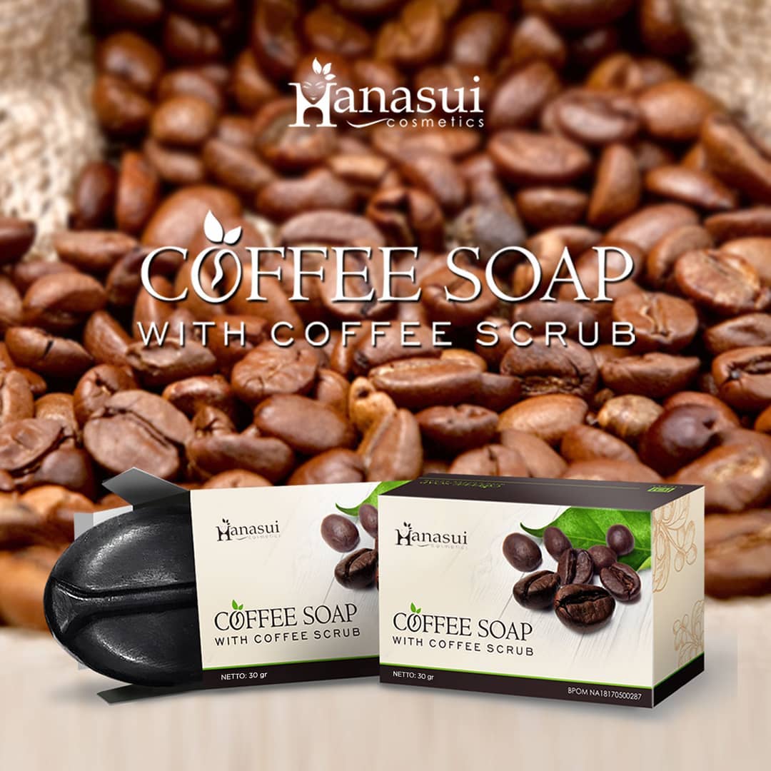 Sabun Cuci Muka penghilang jerawat BPOM/ Sabun Muka Pria/Wanita/ Face Wash BPOM - Hanasui Coffee Soap / Sabun Kopi Hanasui BPOM Sabun Cuci Muka penghilang jerawat BPOM/ Sabun Muka Pria/Wanita/ Face Wash BPOM - Hanasui Coffee Soap / Sabun Kopi Hanasui BPOM
