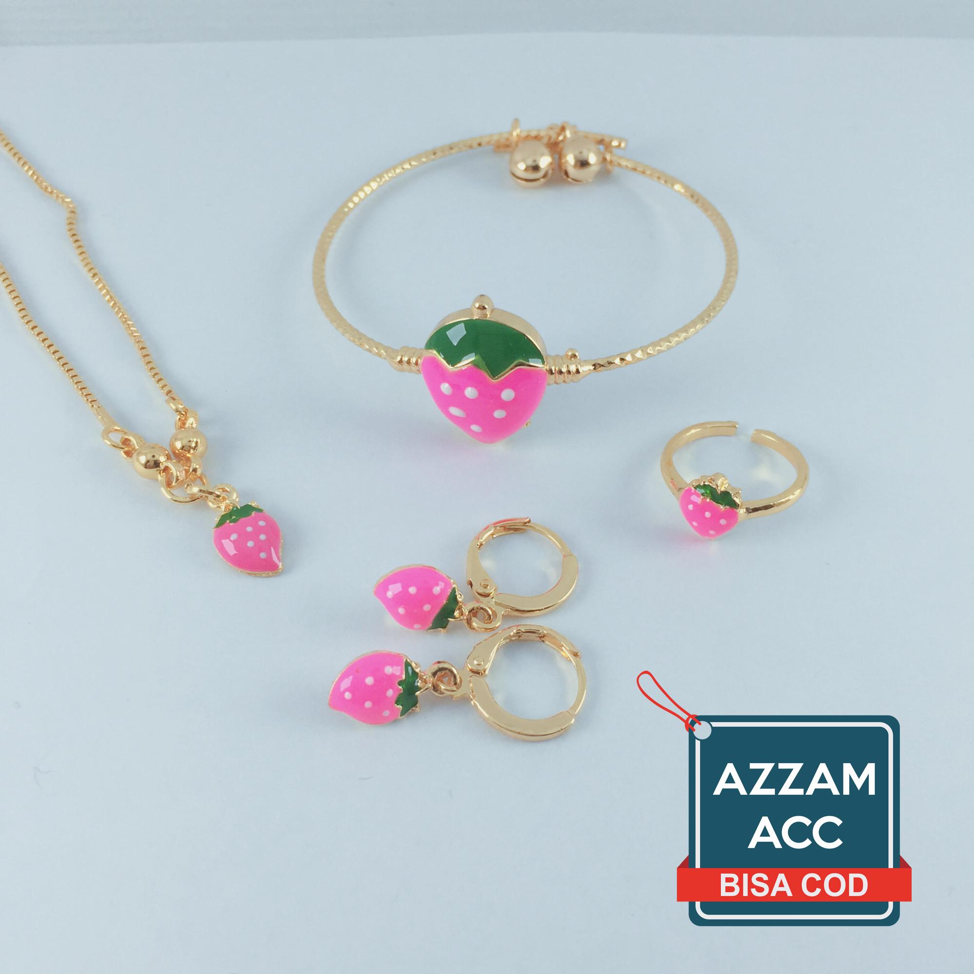 Set Perhiasan Hello Kitty anak 2 Set Perhiasan Hello Kitty anak 2
