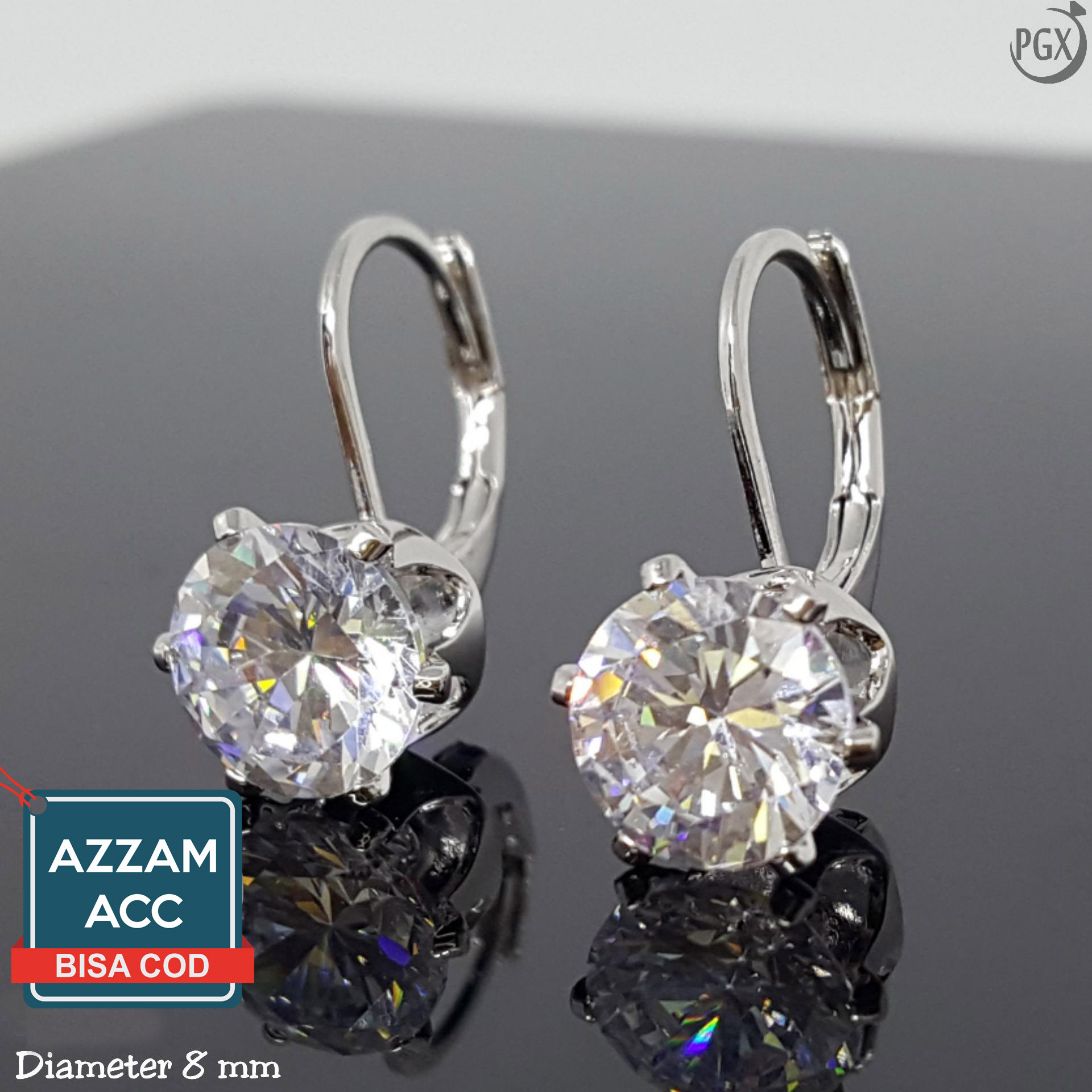 Anting Dewasa Desi Mutiara Permata - Set Perhiasan Xuping Lapis Emas Anting Dewasa Desi Mutiara Permata - Set Perhiasan Xuping Lapis Emas