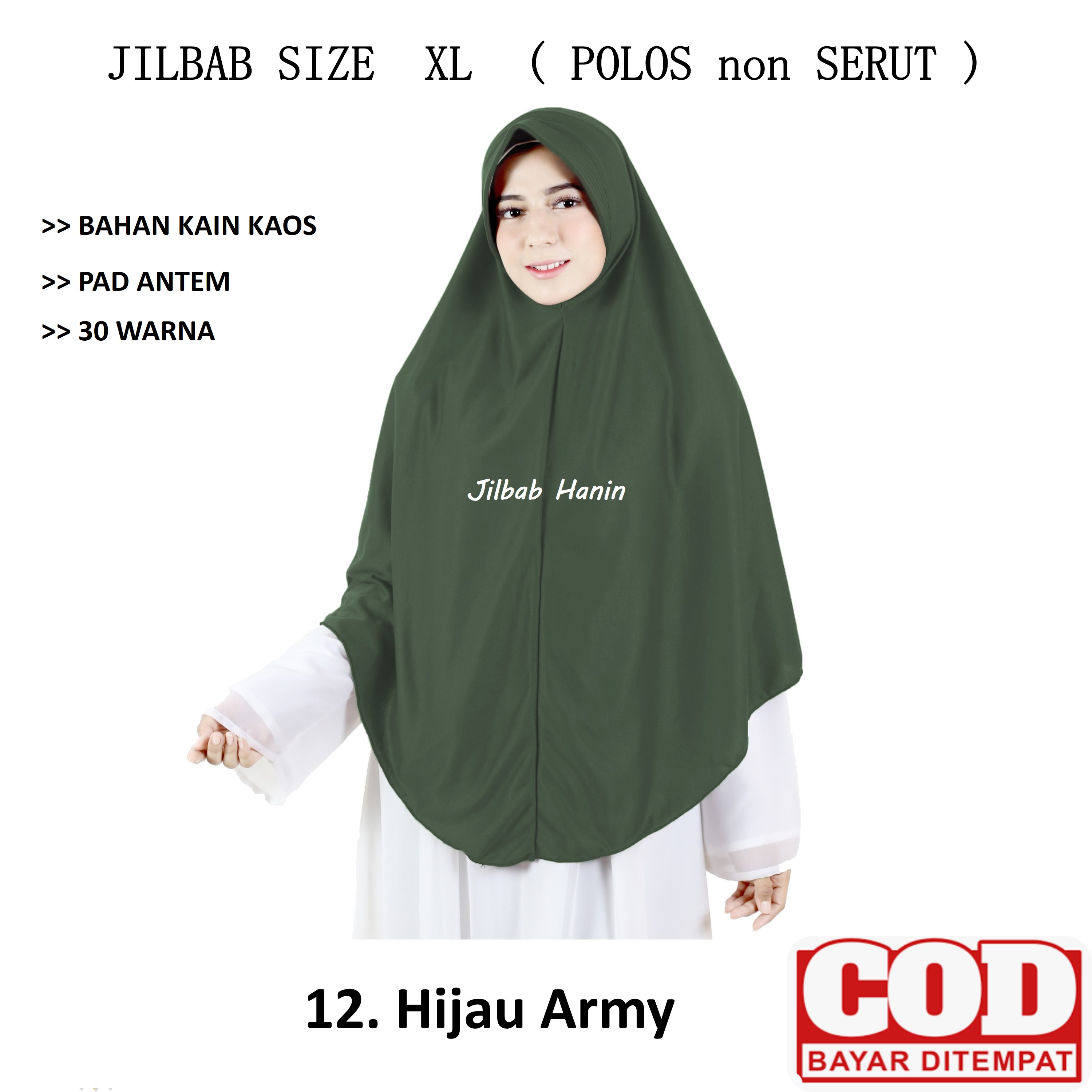 Jilbab Hanin Instan SIZE XL NON Serut Dewasa / anak Sekolah Bahan Kaos Hijab Antem Syari BERGO kerudung HIJAB SEPERTI RABANI RABBANI kekinian terbaru 2020 Jilbab Hanin Instan SIZE XL NON Serut Dewasa / anak Sekolah Bahan Kaos Hijab Antem Syari BERGO kerudung HIJAB SEPERTI RABANI RABBANI kekinian terbaru 2020