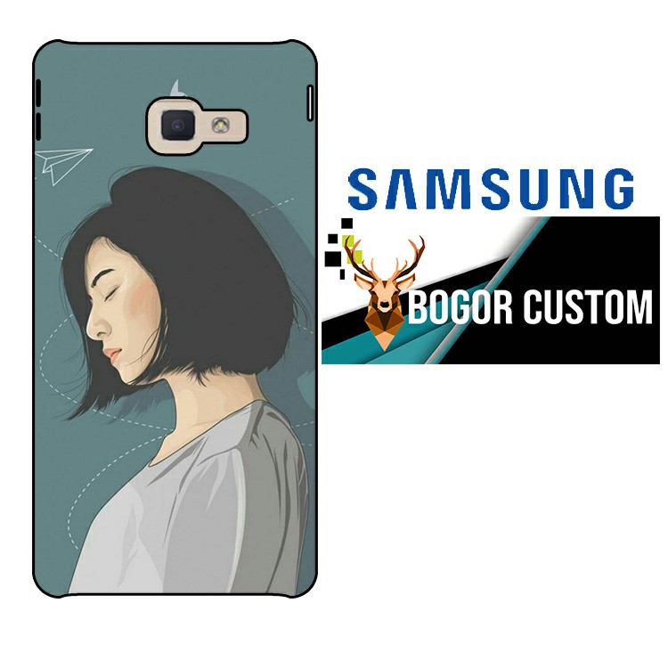 Bogor custom case Samsung galaxy J5 prime fashion hardcase fullprint Cewe-1 Bogor custom case Samsung galaxy J5 prime fashion hardcase fullprint Cewe-1