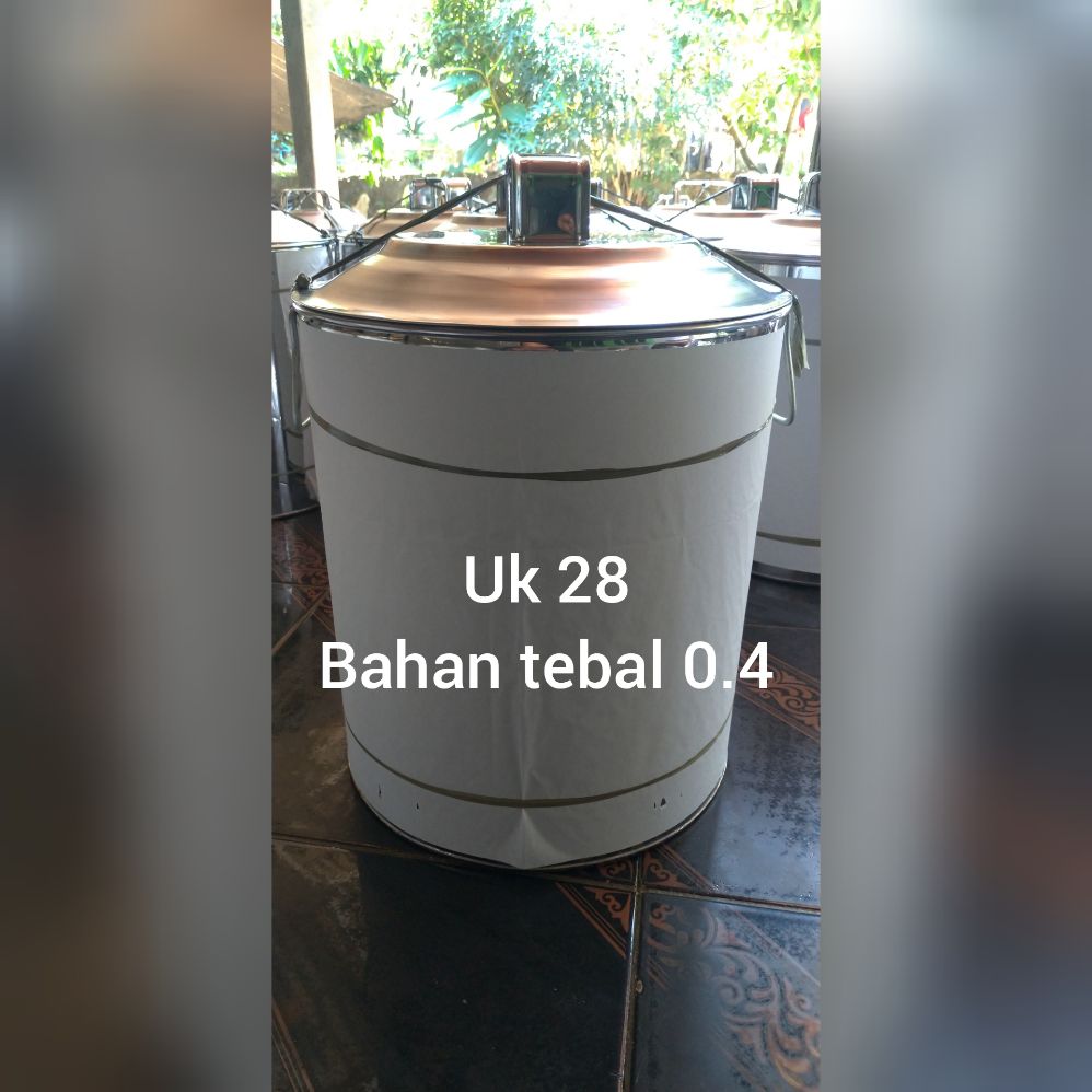 buleng/oblong uk 28/panci besar/dandang polos tebal buleng/oblong uk 28/panci besar/dandang polos tebal