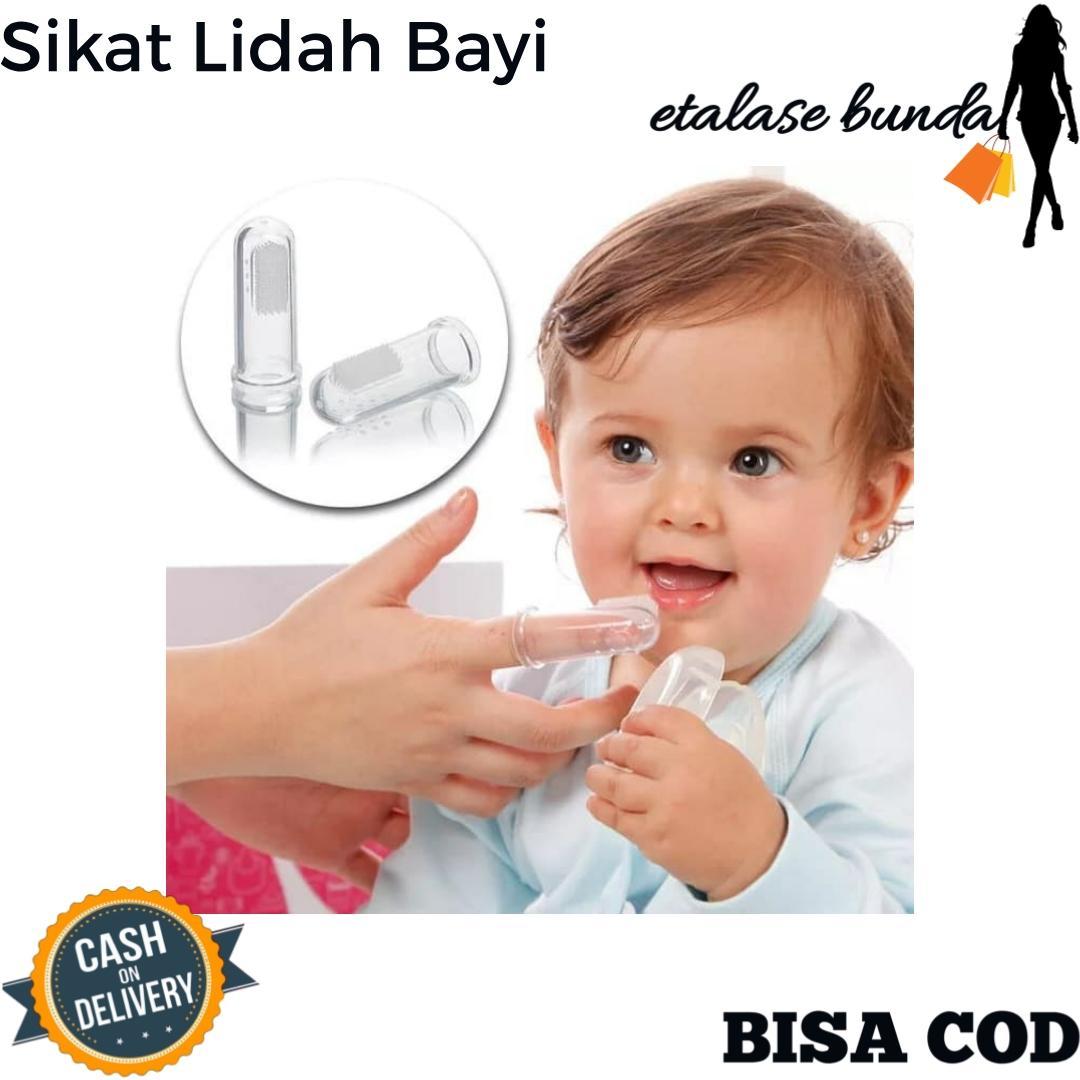 EtalaseBunda - Sikat Lidah Bayi BISA COD / Sikat Gigi Lidah Bayi Silikon Baby Finger Brush Silicone EtalaseBunda - Sikat Lidah Bayi BISA COD / Sikat Gigi Lidah Bayi Silikon Baby Finger Brush Silicone